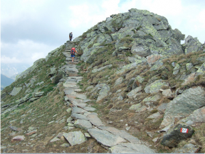 Arrivée dallée au Speikboden (2.517 m)