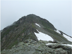 Le sommet du Rastkogel (2.762 m)