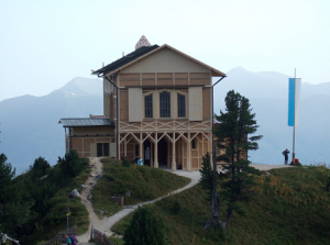 A Schachen Haus (1.866 m), souvenir de Louis II de Bavière